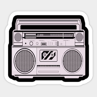 Old School Blaster Sticker